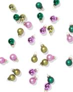 HEMA Kerstballen 3.2cm glas mini multi - 36 stuks, Diversen, Kerst, Verzenden, Nieuw