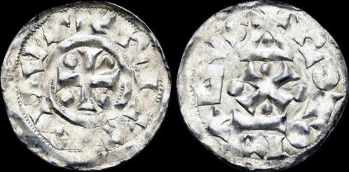 943-996ad France Normandy Richard I Ar denier zilver, Postzegels en Munten, Munten | Europa | Niet-Euromunten, Verzenden