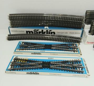 Märklin H0 - Modeltreinsporen (41) - Sporen - wissels - beschikbaar voor biedingen