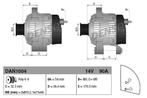 Dynamo / Alternator ALFA ROMEO MITO (1.4 TJet), Ophalen of Verzenden, Nieuw