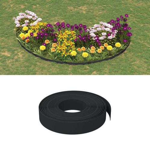 vidaXL Tuinranden 3 st 10 m 10 cm polyetheen zwart, Tuin en Terras, Overige Tuin en Terras, Nieuw, Verzenden