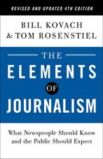 9780593239353 The Elements of Journalism, Revised and Upd..., Zo goed als nieuw, Bill Kovach, Verzenden