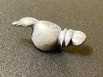 Keltisch Zilver La Tène-beeldje van een eend in, Antiek en Kunst