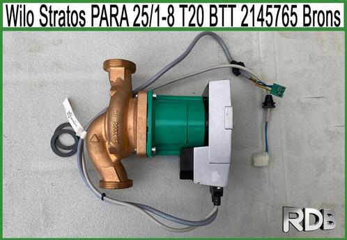 Wilo Stratos PARA 25 1-8 T20 BTT 2145765 Brons inbouw 180mm, Doe-het-zelf en Verbouw, Verwarming en Radiatoren, Cv-ketel of Combi-ketel