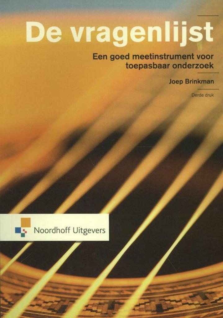 9789001834142 De vragenlijst | Tweedehands, Boeken, Schoolboeken, Zo goed als nieuw, Verzenden