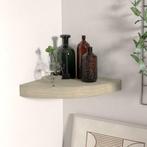 vidaXL Hoekschap zwevend 25x25x3,8 cm MDF eikenkleurig, Verzenden, Nieuw