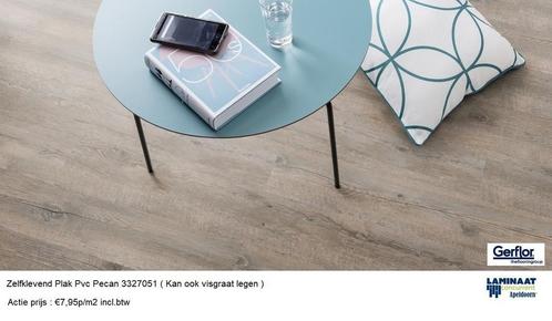 Zelfklevend Plak Pvc Natuur Eik 10 X  Kleur v.a €7,95p/m2, Huis en Inrichting, Stoffering | Vloerbedekking, Wit, Crème, Beige