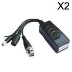 Video Balun set voor video, data en voeding over, Ophalen of Verzenden, Nieuw