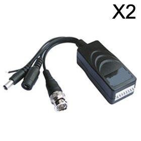 Video Balun set voor video, data en voeding over, Audio, Tv en Foto, Videobewaking, Ophalen of Verzenden