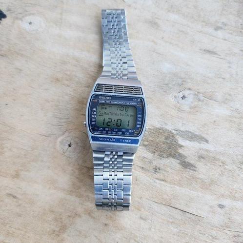 Seiko - World Time Digital - Zonder Minimumprijs - Heren -, Sieraden, Tassen en Uiterlijk, Horloges | Antiek