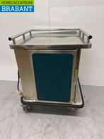 RVS Burlodge Cateringwagen verwarmd of gekoeld 7 x 1/1 GN, Ophalen of Verzenden, Gebruikt