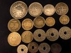 Frankrijk. Lot de 18 monnaies, dont 3 en argent (Zonder