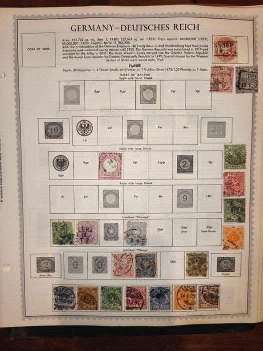 Duitsland 1872/1975 - Stamps Germany, DDR, Berlin 1872-1975, Postzegels en Munten, Postzegels | Europa | Duitsland