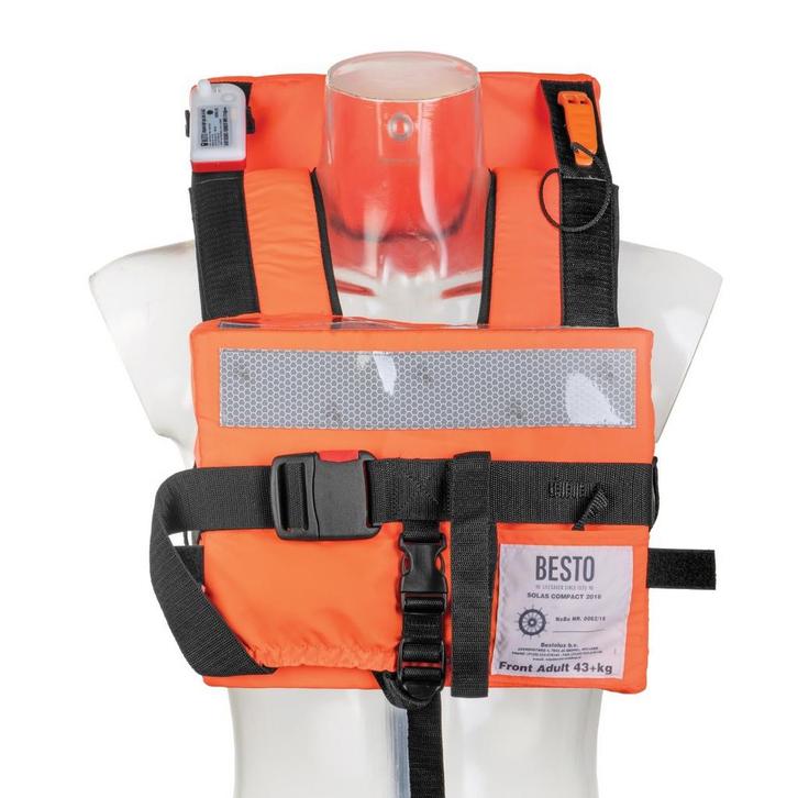 Besto SOLAS Reddingsvest Compact Passenger 43+ Kg, Watersport en Boten, Watersportkleding, Nieuw, Ophalen of Verzenden