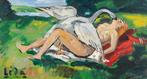 René Sautin (1881-1968) - Léda, Antiek en Kunst