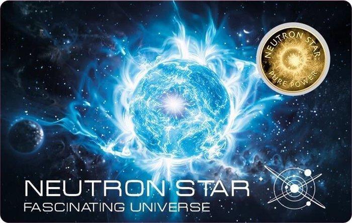 Tsjaad. 3000 francs 1/1000 oz 999 Fine Gold Neutron Star, Postzegels en Munten, Edelmetalen en Baren