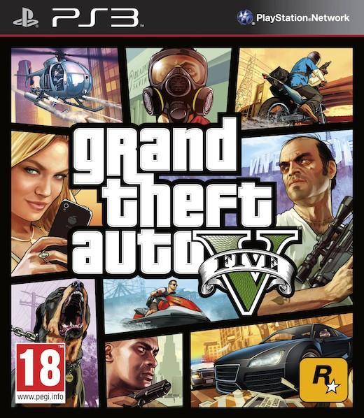 Grand Theft Auto 5 (GTA V) (PlayStation 3), Spelcomputers en Games, Games | Sony PlayStation 3, Gebruikt, Vanaf 12 jaar, Verzenden