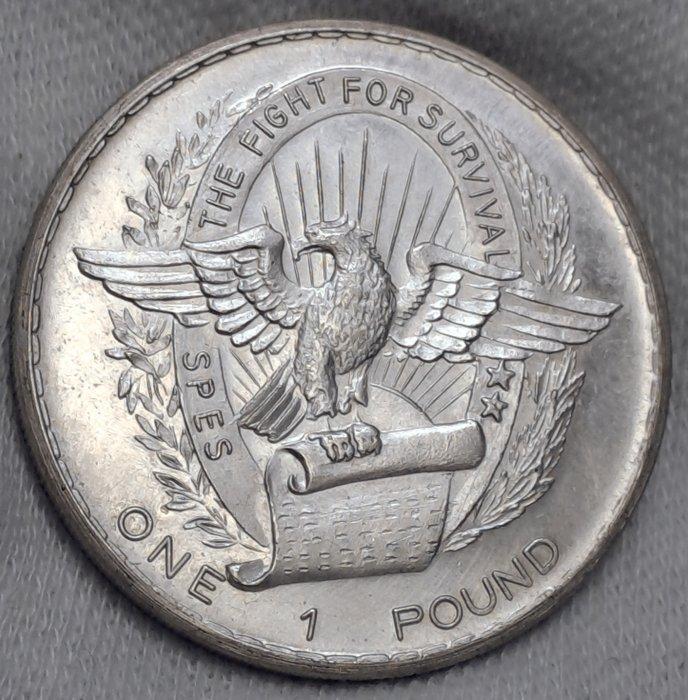 Biafra. 1 Pound 1969 (Zonder Minimumprijs), Postzegels en Munten, Munten | Europa | Niet-Euromunten