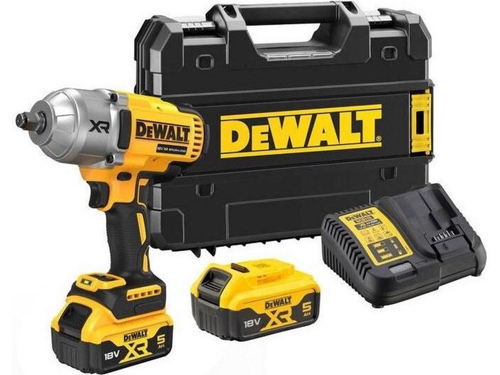DeWALT DCF900P2T - Accu Slagmoersleutel - 1400Nm 18V XR met, Doe-het-zelf en Verbouw, Gereedschap | Boormachines, Zo goed als nieuw