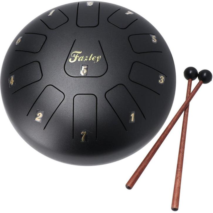 Fazley TD8 Tongue Drum C-majeur zwart, 8 inch, Muziek en Instrumenten, Drumstellen en Slagwerk, Verzenden