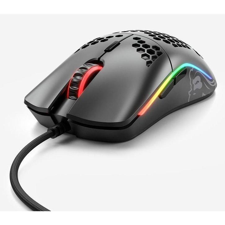 Glorious Race Model O Gaming Muis, Mat Zwart, Computers en Software, Muizen, Verzenden