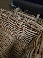 Showroommodel Sabuga hoek loungeset 4-delig naturel rotan, Tuin en Terras, Tuinsets en Loungesets, Ophalen of Verzenden, Nieuw