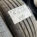 2 x Bridgestone Dueler HP Sport 225-45-18 RFT Zomerbanden..., 18 inch, Gebruikt, Ophalen of Verzenden, Band(en)