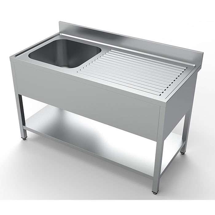 RVS Spoeltafel | RVS Spoelbak  | Plonges 100x70x90 cm, Zakelijke goederen, Horeca | Keukenapparatuur, Nieuw in verpakking, RVS Meubilair