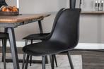 Eetkamerstoel - Engel - Zwart - Kunststof - Jörn, Huis en Inrichting, Stoelen, Verzenden, Nieuw