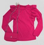 J.Mirano - Zero - Shirt met tasje Roze, Kinderen en Baby's, Kinderkleding | Overige, Nieuw, Meisje, Ophalen of Verzenden, J.Mirano - Zero