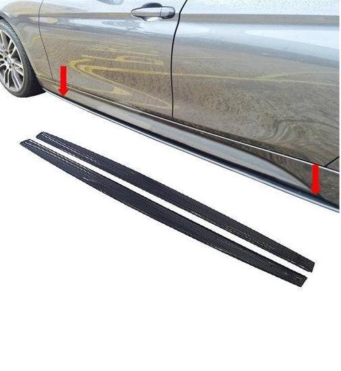 Carbon Look M Performance Aanzet Sideskirt BMW F32 F33 B0399, Auto-onderdelen, Carrosserie en Plaatwerk, Nieuw, BMW, Links, Rechts