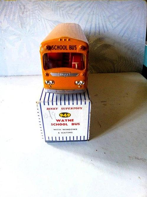 Dinky Toys - Speelgoed Dinky Supertoys 949 Wayne School Bus, Hobby en Vrije tijd, Modelauto's | 1:5 tot 1:12