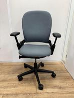 Grijze Steelcase Leap Bureaustoel - Inclusief Garantie, Verzenden, Zo goed als nieuw, Grijs, Bureaustoel