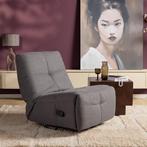 Relaxfauteuil Lazy | Dark Grey, Ophalen of Verzenden, Nieuw
