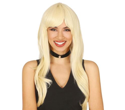 Blonde Pruik Slag, Hobby en Vrije tijd, Feestartikelen, Nieuw, Verzenden