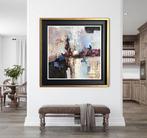 Dam Domido - Next city - ONE OF A KIND HAND PAINTING - XL, Antiek en Kunst