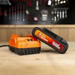 Dual Power batterij &amp; lader set POWDP90620 - 20V, 2.0Ah, Ophalen of Verzenden, Zo goed als nieuw