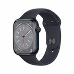 Refurbished Apple Watch Series 8 GPS 41 mm, Verzenden, Zwart, IOS, Nieuw