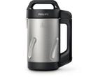 Philips -  Viva Collection Soupmaker Blender - Zwart, Verzenden, Nieuw, Soepmaker