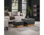 Salontafel Onyx set van 2 vierkant - Leisteen, Huis en Inrichting, Tafels | Salontafels, Ophalen of Verzenden, Nieuw