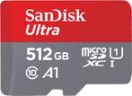 SanDisk MicroSDXC Ultra 512GB 150mb/s C10 - SDA UHS-I, Computers en Software, USB Sticks, Verzenden, Nieuw