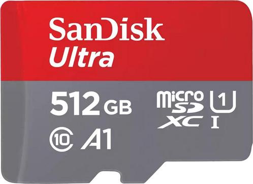 SanDisk MicroSDXC Ultra 512GB 150mb/s C10 - SDA UHS-I, Computers en Software, USB Sticks, Verzenden