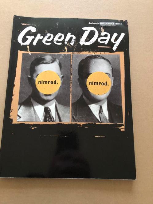 Bladmuziek - Green Day  Nimrod  Authentic Guitar-Tab Edition, Boeken, Muziek, Gelezen, Artiest, Ophalen of Verzenden