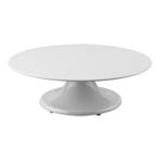 Taartstandaard | Wit | Melamine | Draaivoet | Max. Ø320mm |, Verzenden, Nieuw in verpakking
