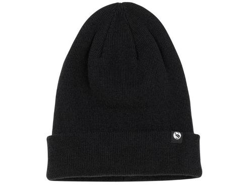 Gebreide muts - Fleece voering - Zwart, Kleding | Heren, Mutsen, Sjaals en Handschoenen, Verzenden