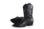 Poelman Cowboy laarzen in maat 38 Zwart | 10% extra korting, Kleding | Dames, Schoenen, Poelman, Zo goed als nieuw, Zwart, Verzenden
