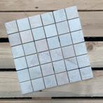 MTC Marmer Wit Gezoet 4,8x4,8 Mozaiek 30,5x30,5cm, Nieuw, Ophalen of Verzenden