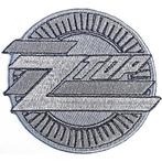 ZZ Top - Metallic Logo - patch officiële merchandise, Verzamelen, Ophalen of Verzenden, Nieuw, Kleding