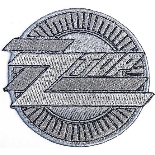 ZZ Top - Metallic Logo - patch officiële merchandise, Verzamelen, Muziek, Artiesten en Beroemdheden, Kleding, Nieuw, Ophalen of Verzenden