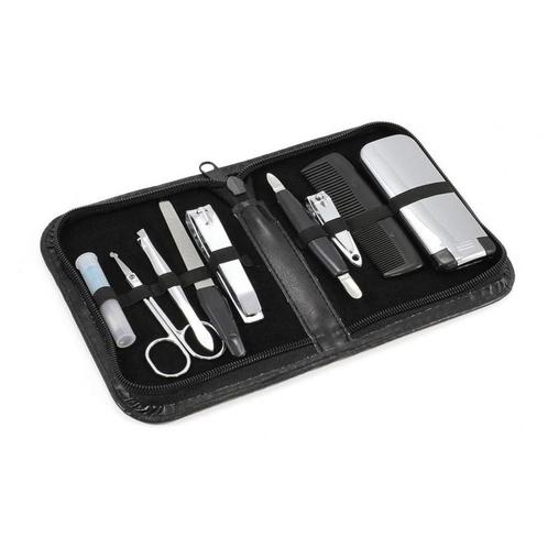Lifetime 9-delige manicure- en pedicureset - luxe reisetu..., Diversen, Verpleegmiddelen, Nieuw, Ophalen of Verzenden